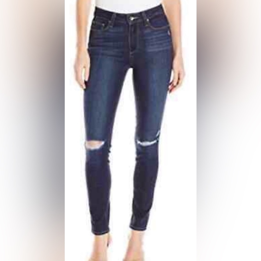 PAIGE HOXTON ANKLE SKINNY JEANS